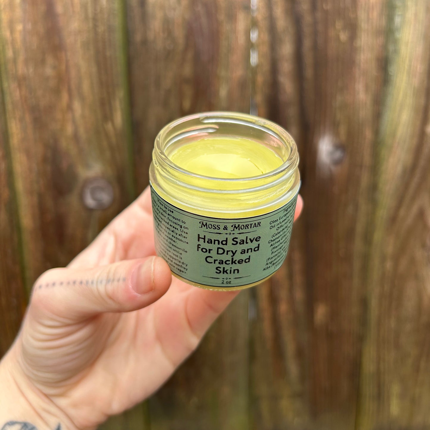 Hand Salve for Dry and Cracked Skin