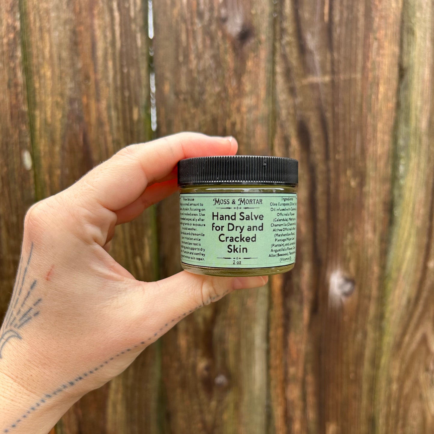 Hand Salve for Dry and Cracked Skin
