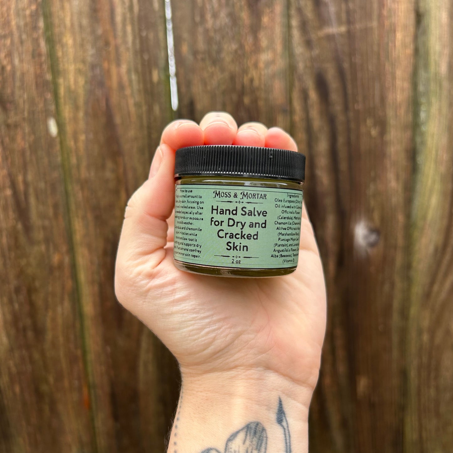 Hand Salve for Dry and Cracked Skin