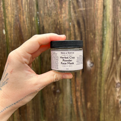 Herbal Clay Powder Face Mask