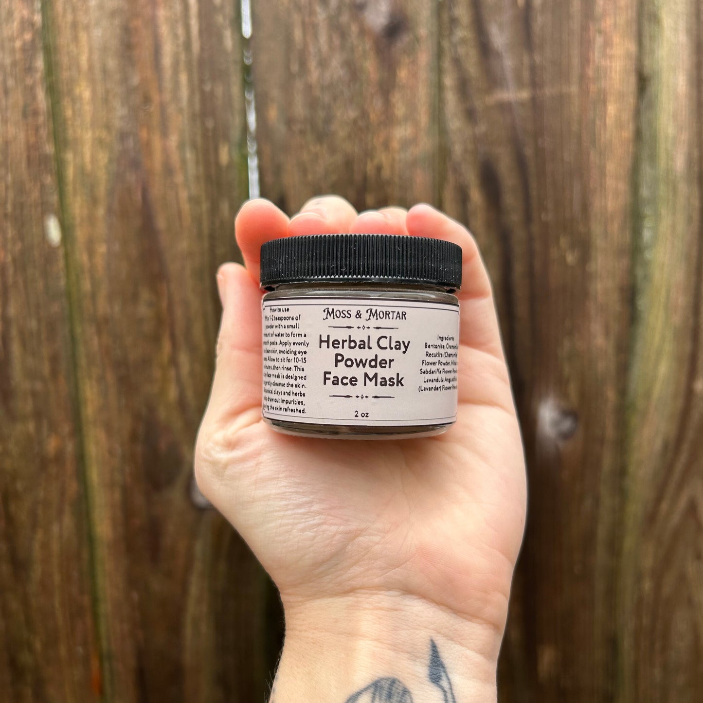 Herbal Clay Powder Face Mask