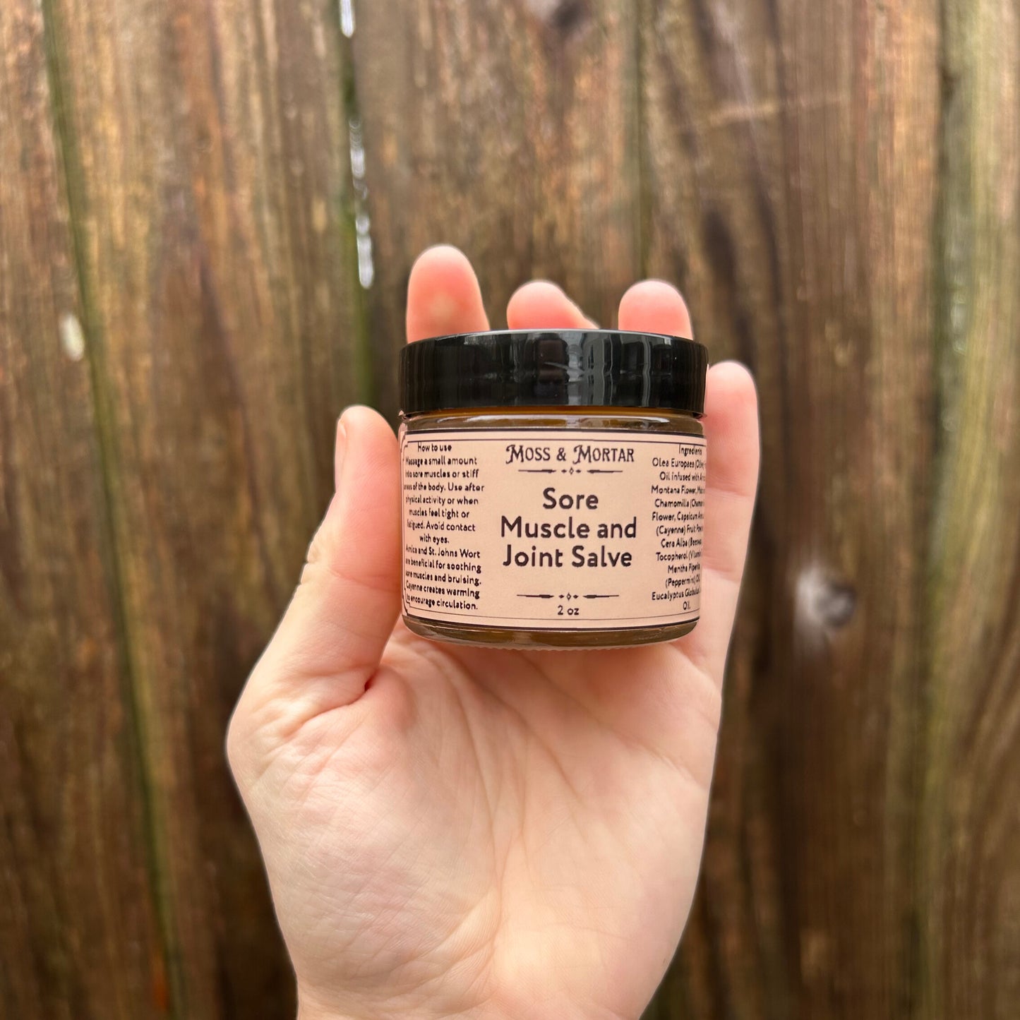 Sore Muscle and Joint Salve